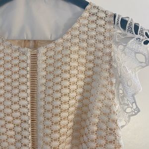 BB DAKOTA dress. white. size 0